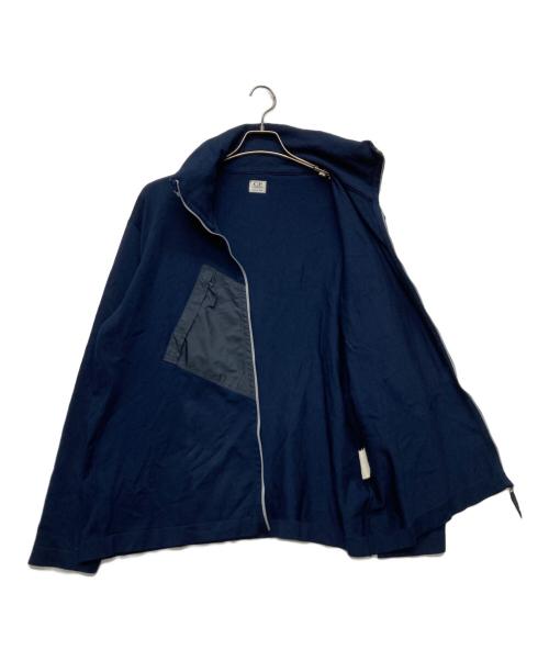 C.P COMPANY（シーピーカンパニー）C.P COMPANY (シーピーカンパニー) ヴィンテージナイロンニットジャケット ネイビー サイズ:6の古着・服飾アイテム