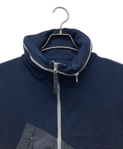 C.P COMPANY（シーピーカンパニー）C.P COMPANY (シーピーカンパニー) ヴィンテージナイロンニットジャケット ネイビー サイズ:6の古着・服飾アイテム