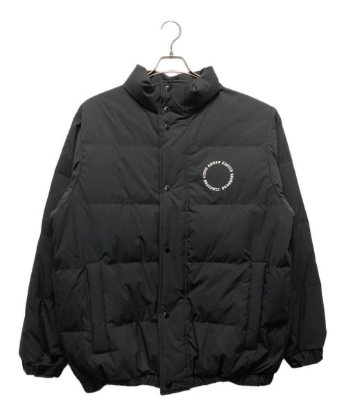 BUDSPOOL（バッズプール）BUDSPOOL (バッズプール) CIRCLE LOGO DOWN JACKET ブラック サイズ:XLの古着・服飾アイテム
