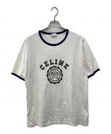 CELINE（セリーヌ）の古着「BLASON ルーズTシャツ/RX00F507Z」｜ホワイト