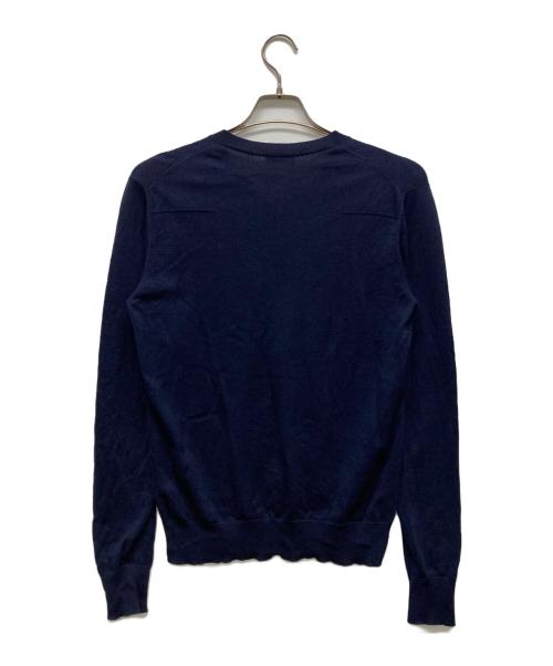 DIOR HOMME（ディオール オム）Dior Homme (ディオール オム) Vネックニット ネイビー サイズ:XSの古着・服飾アイテム