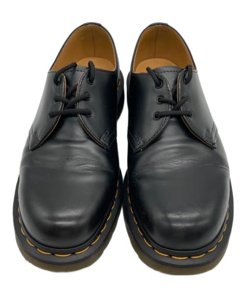 Dr.Martens（ドクターマーチン）Dr.Martens (ドクターマーチン) 3ホールシューズ ブラック サイズ:UK8の古着・服飾アイテム