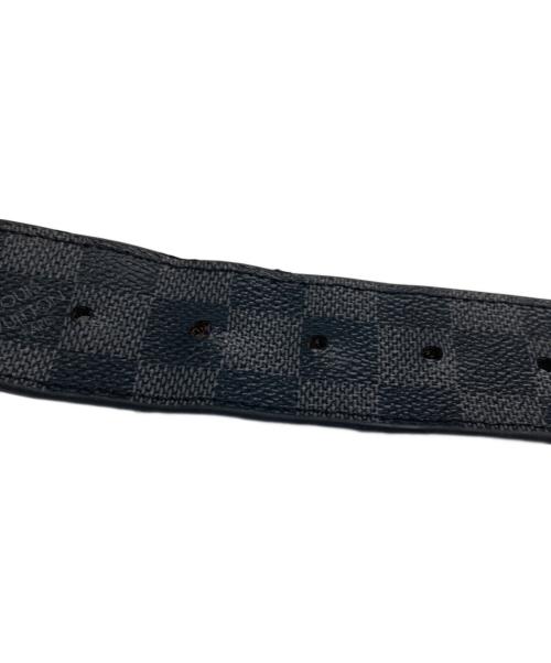 LOUIS VUITTON（ルイ ヴィトン）LOUIS VUITTON (ルイ ヴィトン) ベルト・ダミエプリント ブラックの古着・服飾アイテム
