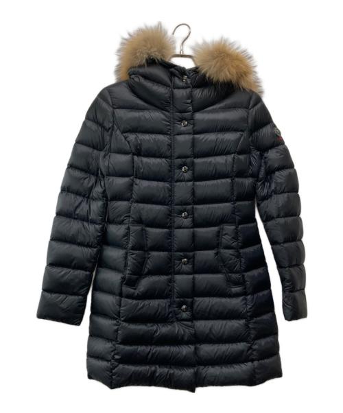 CAPE HORN（ケープホーン）CAPE HORN (ケープホーン) TIERRA SRL  ラクーンファー付きダウンコート ブラック サイズ:42の古着・服飾アイテム