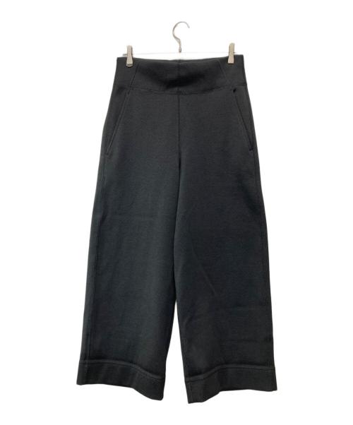 i`m here（アイムヒアー）i`m here (アイムヒアー) ポリエステルワイドパンツ ブラック サイズ:Ｓの古着・服飾アイテム