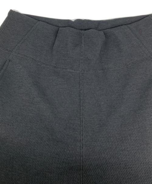 i`m here（アイムヒアー）i`m here (アイムヒアー) ポリエステルワイドパンツ ブラック サイズ:Ｓの古着・服飾アイテム