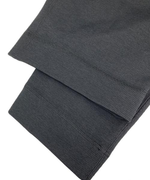 i`m here（アイムヒアー）i`m here (アイムヒアー) ポリエステルワイドパンツ ブラック サイズ:Ｓの古着・服飾アイテム