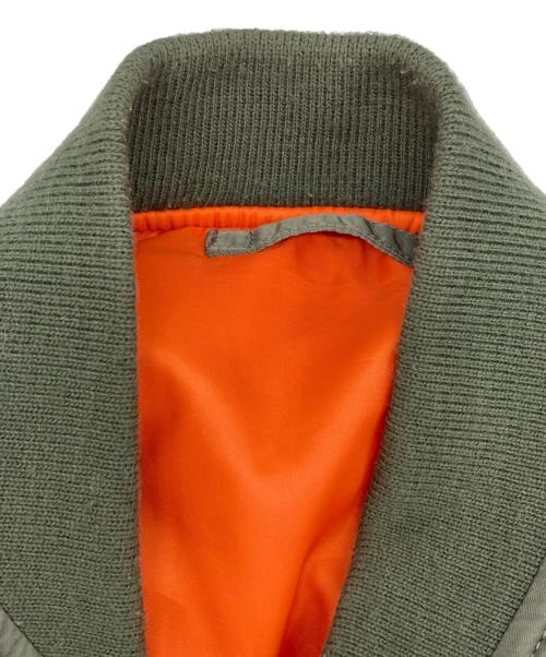 AVIREX（アヴィレックス）AVIREX (アヴィレックス) FAR EAST CRUISE MA-1 グリーン サイズ:Ｌの古着・服飾アイテム