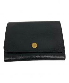 IL BISONTE（イル ビゾンテ）の古着「ミディアムウォレット」｜ブラック