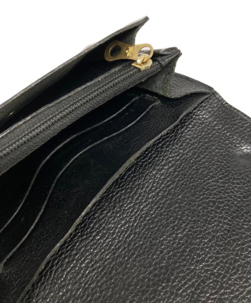 IL BISONTE（イル ビゾンテ）IL BISONTE (イル ビゾンテ) ミディアムウォレット ブラックの古着・服飾アイテム