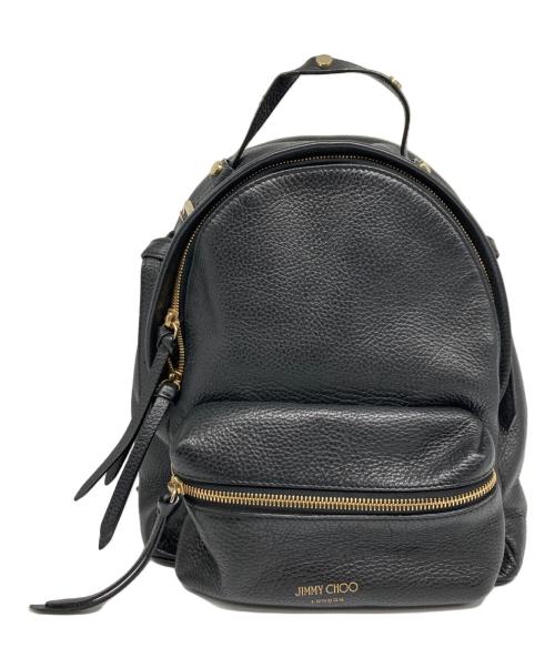 JIMMY CHOO（ジミーチュウ）JIMMY CHOO (ジミーチュウ) LEXIE Backpack ブラックの古着・服飾アイテム