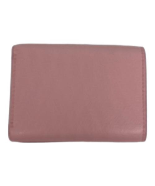 FURLA（フルラ）FURLA (フルラ) 3つ折り財布 ピンクの古着・服飾アイテム