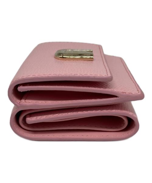 FURLA（フルラ）FURLA (フルラ) 3つ折り財布 ピンクの古着・服飾アイテム