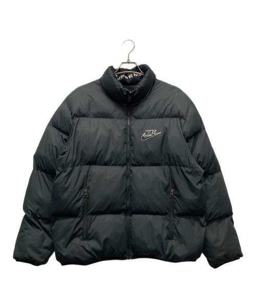 NIKE（ナイキ）NIKE (ナイキ) Supreme (シュプリーム) 21SS Reversible Puffy Jacket ブラック サイズ:Lの古着・服飾アイテム