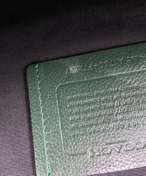 COACH（コーチ）COACH (コーチ) Charles Backpack グリーンの古着・服飾アイテム