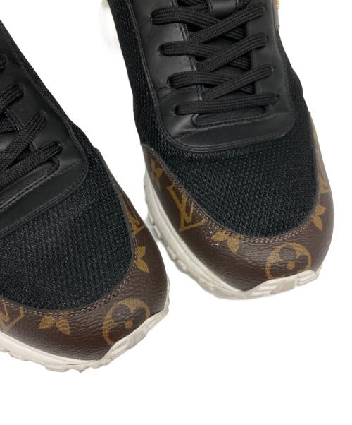 LOUIS VUITTON（ルイ ヴィトン）LOUIS VUITTON (ルイ ヴィトン) ランアウェイ・ラインスニーカー ブラック サイズ:81/2の古着・服飾アイテム