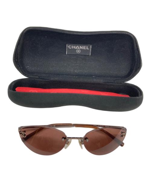 CHANEL（シャネル）CHANEL (シャネル) サングラス ブラウン サイズ:53□19 130の古着・服飾アイテム