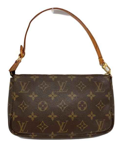 LOUIS VUITTON（ルイ ヴィトン）LOUIS VUITTON (ルイ ヴィトン) ポーチ ブラウンの古着・服飾アイテム
