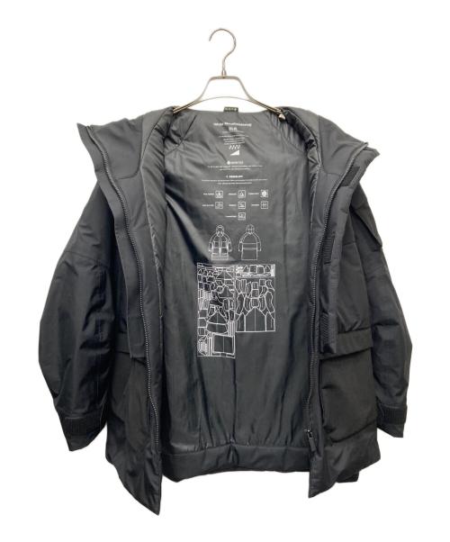 BLK WHITE MOUNTAINEERING（ビーエルケー ホワイトマウンテ二アニング）BLK WHITE MOUNTAINEERING (ビーエルケー ホワイトマウンテ二アニング) GORE-TEX 30D PRIMALOFT LAYERED JACKET ブラックの古着・服飾アイテム