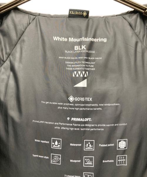 BLK WHITE MOUNTAINEERING（ビーエルケー ホワイトマウンテ二アニング）BLK WHITE MOUNTAINEERING (ビーエルケー ホワイトマウンテ二アニング) GORE-TEX 30D PRIMALOFT LAYERED JACKET ブラックの古着・服飾アイテム