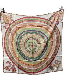 HERMES（エルメス）の古着「スカーフ」｜ピンク