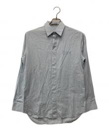 DIOR HOMME×Raymond Pettibon（ディオール オム×レイモンド・ペティボン）の古着「ストライプシャツ」｜ブルー