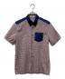PRADA（プラダ）の古着「S/S チェックシャツ/8C334 8141」｜レッド