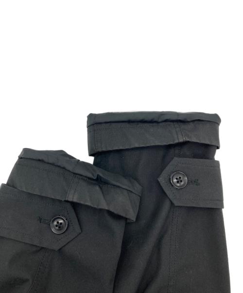 THE NORTHFACE PURPLELABEL（ザ・ノースフェイス パープルレーベル）THE NORTHFACE PURPLELABEL (ザ・ノースフェイス パープルレーベル) 65/35 ステンカラーコート ブラック サイズ:XLの古着・服飾アイテム