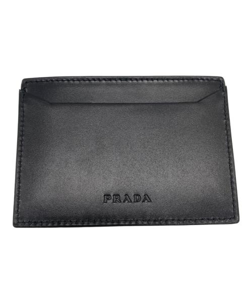 PRADA（プラダ）PRADA (プラダ) カードケース ブラックの古着・服飾アイテム