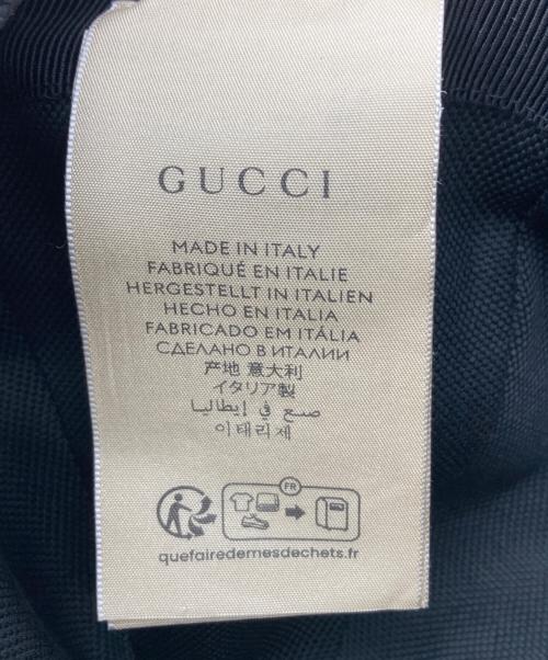 GUCCI（グッチ）GUCCI (グッチ) ジャンボGG ベースボールキャップ ブラック サイズ:Ｍの古着・服飾アイテム
