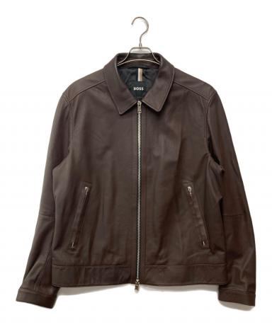 中古・古着通販】HUGO BOSS (ヒューゴ ボス) ラムレザージャケット