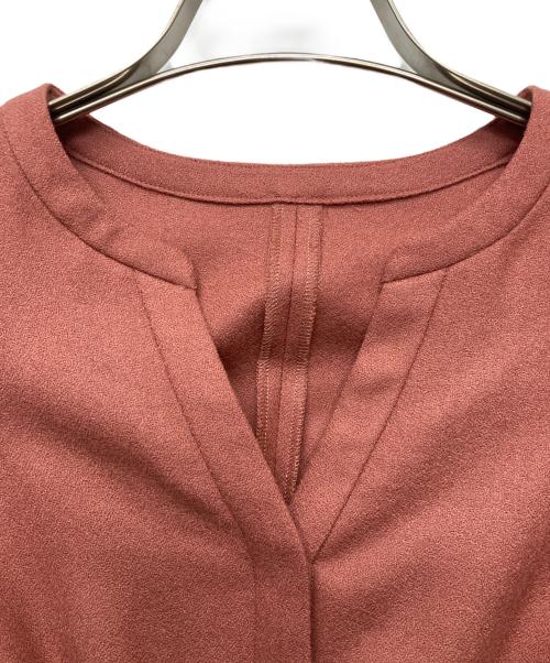 ANAYI（アナイ）ANAYI (アナイ) ウールジョーゼットタックフレアワンピース/102127-14-940 ピンク サイズ:36の古着・服飾アイテム