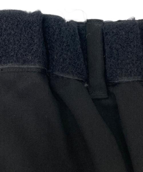 Graphpaper（グラフペーパー）Graphpaper (グラフペーパー) SELVAGE WOOL COOK PANTS ブラック サイズ:SIZE Freeの古着・服飾アイテム