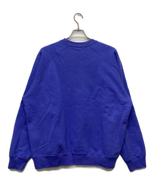 SUPREME（シュプリーム）Supreme (シュプリーム) 22ss Small Box Raglan Crewneck パープル サイズ:Lの古着・服飾アイテム