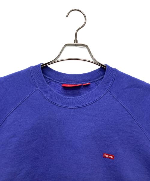 SUPREME（シュプリーム）Supreme (シュプリーム) 22ss Small Box Raglan Crewneck パープル サイズ:Lの古着・服飾アイテム
