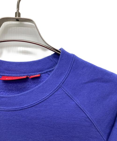 SUPREME（シュプリーム）Supreme (シュプリーム) 22ss Small Box Raglan Crewneck パープル サイズ:Lの古着・服飾アイテム