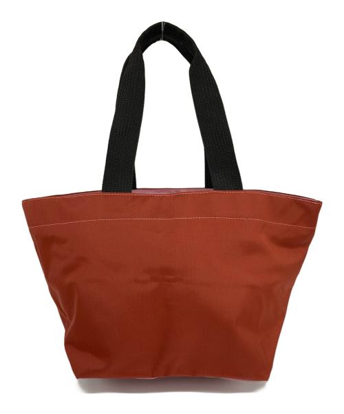 Herve Chapelier（エルベシャプリエ）Herve Chapelier (エルベシャプリエ) 舟形トートバッグ ブラウン×ピンクの古着・服飾アイテム