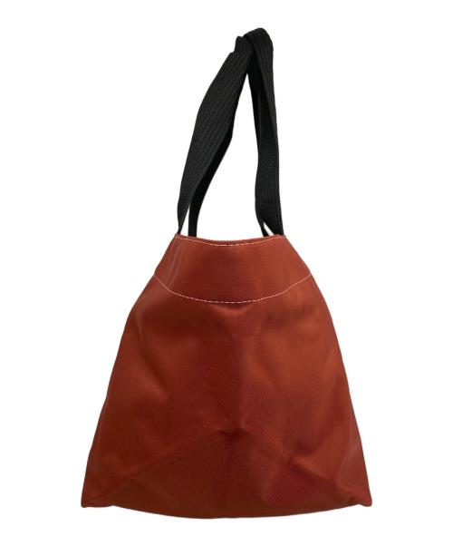 Herve Chapelier（エルベシャプリエ）Herve Chapelier (エルベシャプリエ) 舟形トートバッグ ブラウン×ピンクの古着・服飾アイテム