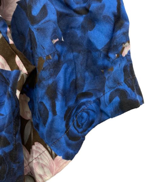 UNDERCOVER（アンダーカバー）UNDERCOVER (アンダーカバー) FLOWER SHIRT/UC1A4407-2 ネイビー サイズ:3の古着・服飾アイテム