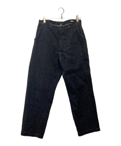 COMOLI（コモリ）COMOLI (コモリ) デニムオーバーパンツ インディゴ サイズ:1の古着・服飾アイテム