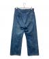 AURALEE (オーラリー) SELVEDGE FADED LIGHT DENIM PANTS ブルー サイズ:4：30000円