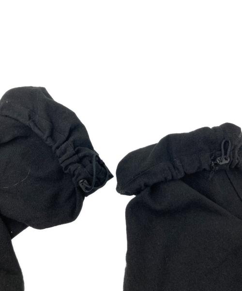 ESTNATION（エストネーション）ESTNATION (エストネーション) SUS-SOUS コットンリネン ワイドパンツ ブラック サイズ:Ｌの古着・服飾アイテム