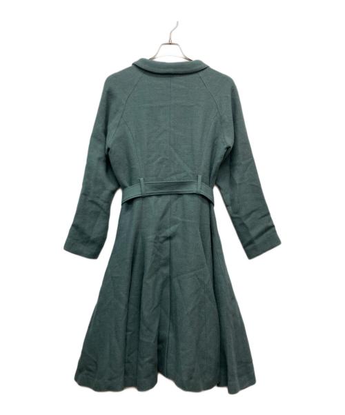 hazama（ハザマ）hazama (ハザマ) 19AW 経年真価の揺らめくコート グリーン サイズ:なしの古着・服飾アイテム