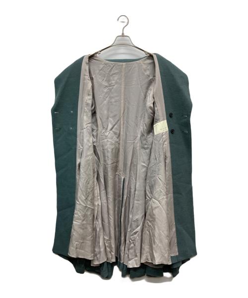 hazama（ハザマ）hazama (ハザマ) 19AW 経年真価の揺らめくコート グリーン サイズ:なしの古着・服飾アイテム