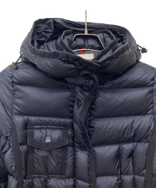 MONCLER（モンクレール）MONCLER (モンクレール) HERMINE GIUBBOTTO ネイビーの古着・服飾アイテム