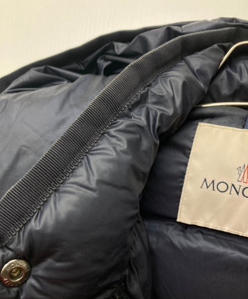 MONCLER（モンクレール）MONCLER (モンクレール) HERMINE GIUBBOTTO ネイビーの古着・服飾アイテム