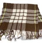 MAGNIBERGマグニバーグ）の古着「アルパカチェックマフラー」