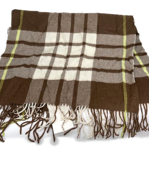 MAGNIBERG（マグニバーグ）MAGNIBERG (マグニバーグ) アルパカチェックマフラーの古着・服飾アイテム