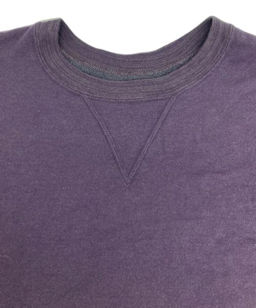 NICENESS（ナイスネス）NICENESS (ナイスネス) FREEMAN Silk Sweatshirt Pull Over パープル サイズ:Ｍの古着・服飾アイテム