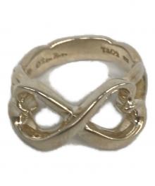 TIFFANY & Co.（ティファニー）の古着「ダブルハートリング」｜シルバー